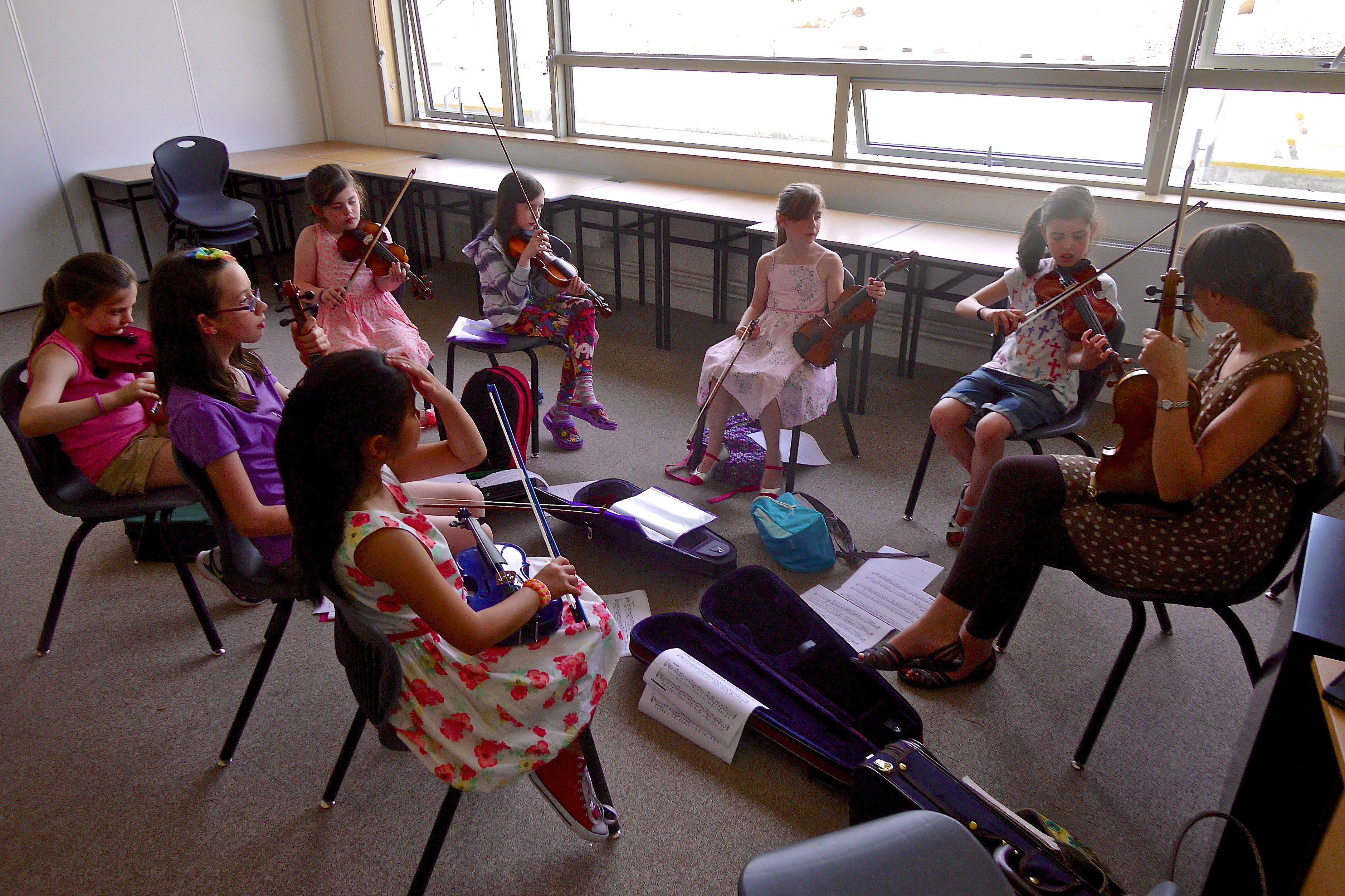 Theresa Kavanagh Fiddle Tutor at Ceol na Coille Summer School 2014